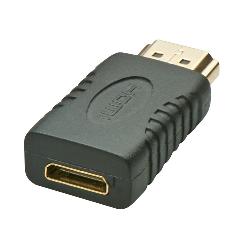 Lindy 41208 Mini HDMI Female To HDMI Male Adapter