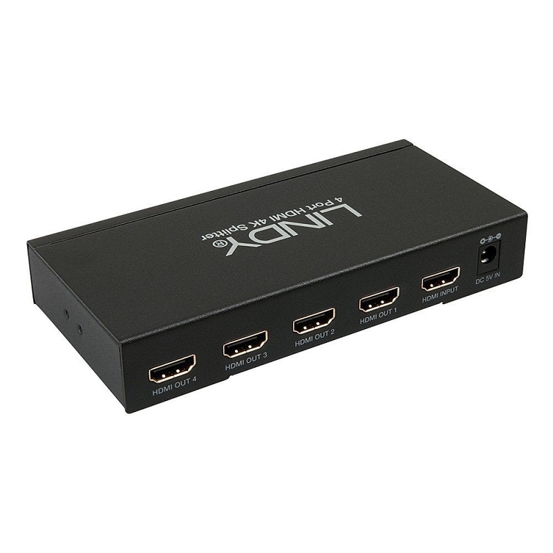 Lindy 38159 4 Port HDMI 10.2G Splitter