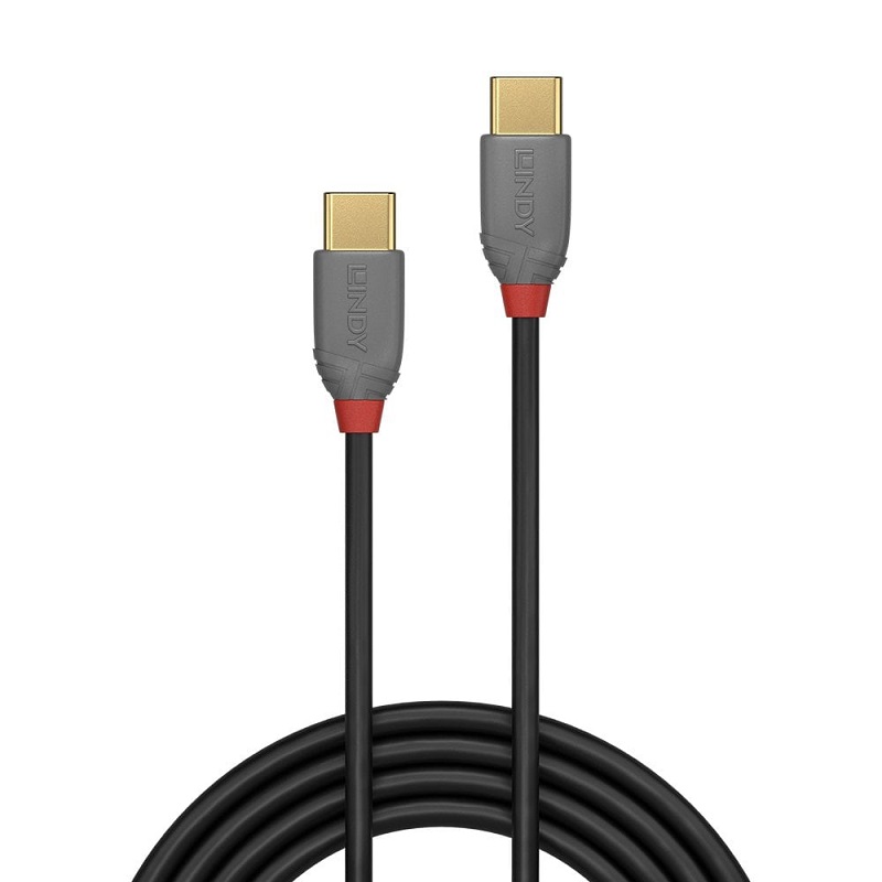 Lindy USB 2.0 Type C to C Cable - Anthra Line