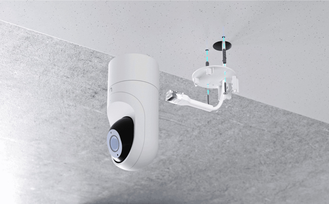 Ubiquiti UVC-G5-Flex Indoor & Outdoor Ceiling/Wall/Desh Dome IP Camera