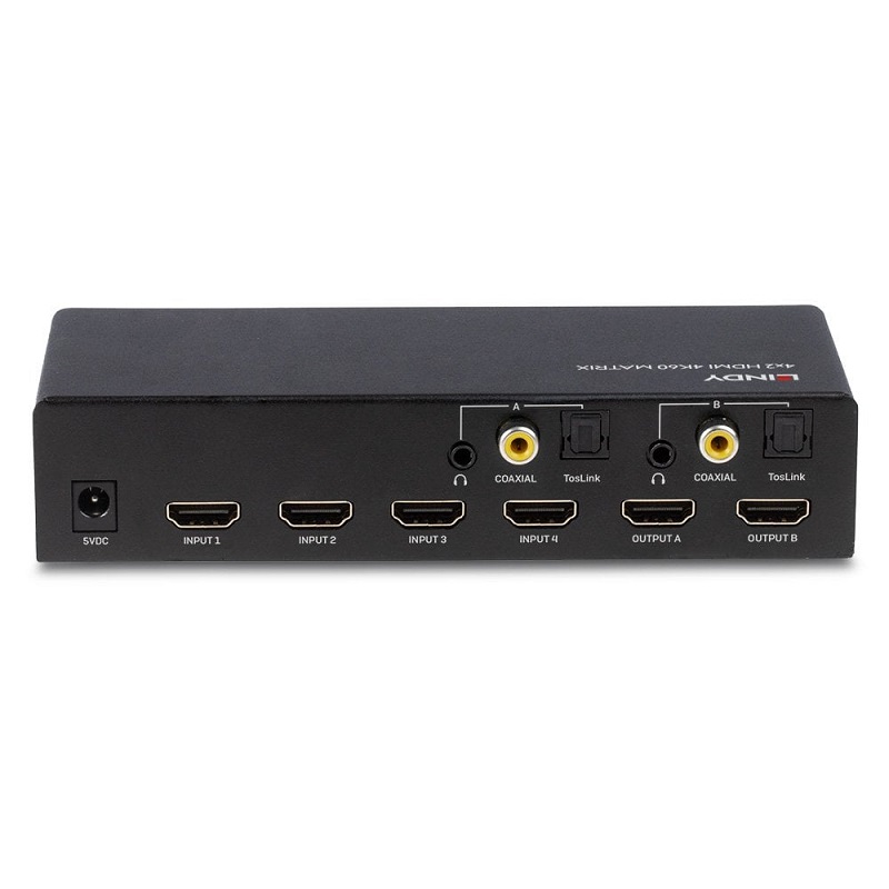 Lindy 38084 4x2 HDMI 18G Matrix Switch