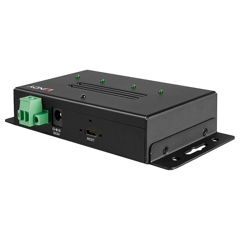 Lindy 43094 4 Port USB 3.2 Gen 2 Type C Metal Hub