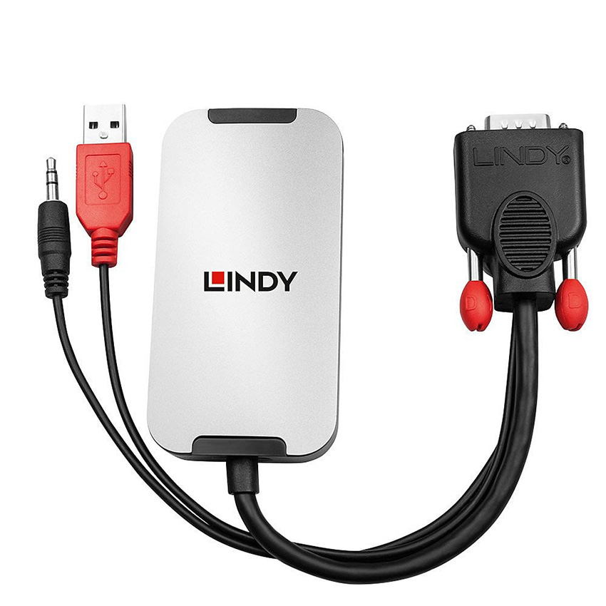 Lindy 38296 VGA to DisplayPort 1.2 Converter