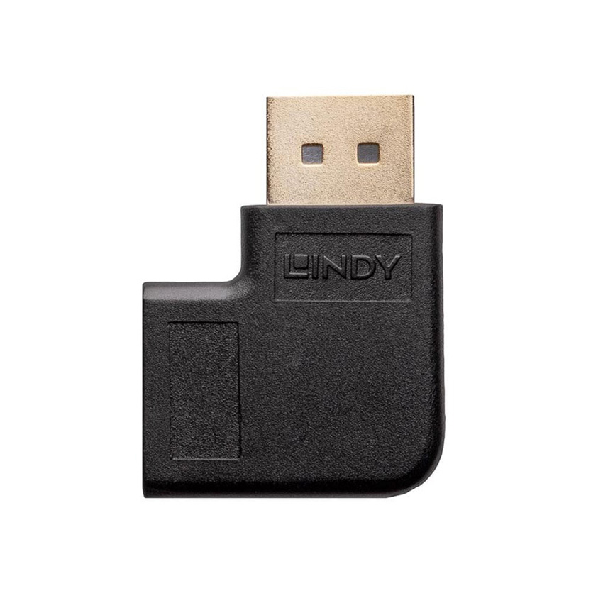 Lindy 41334 DisplayPort 1.4 Left Angled Adapter
