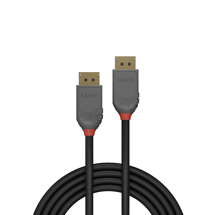 Lindy 36487 15m DisplayPort 1.1 Cable, Anthra Line