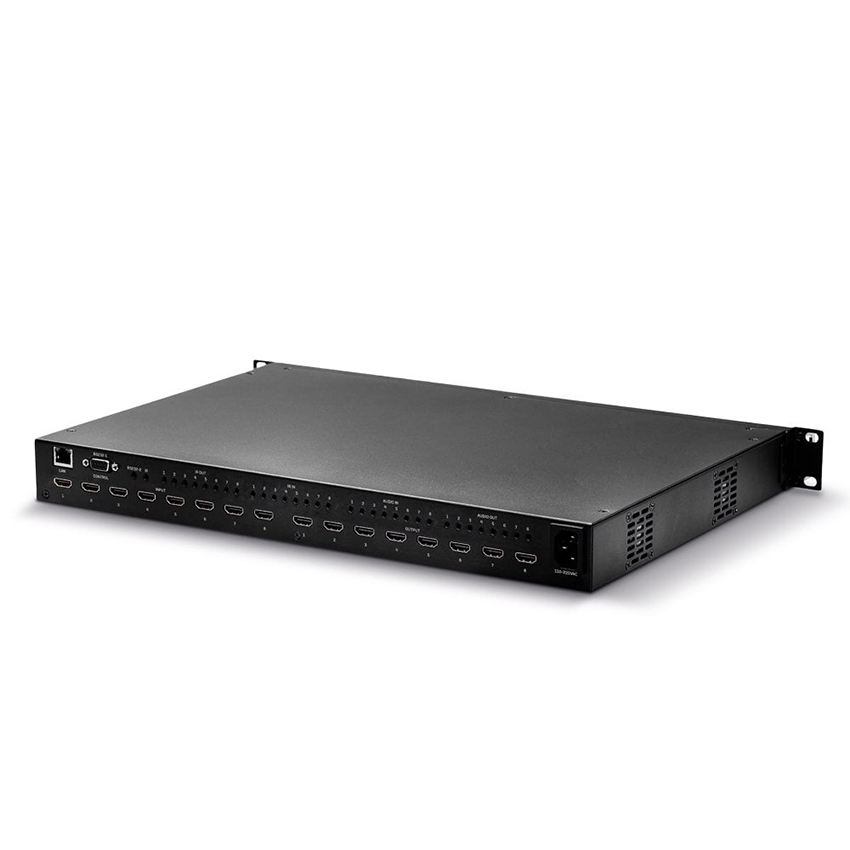 Lindy 38260 8x8 HDMI 18G Matrix with Video Wall Scaling