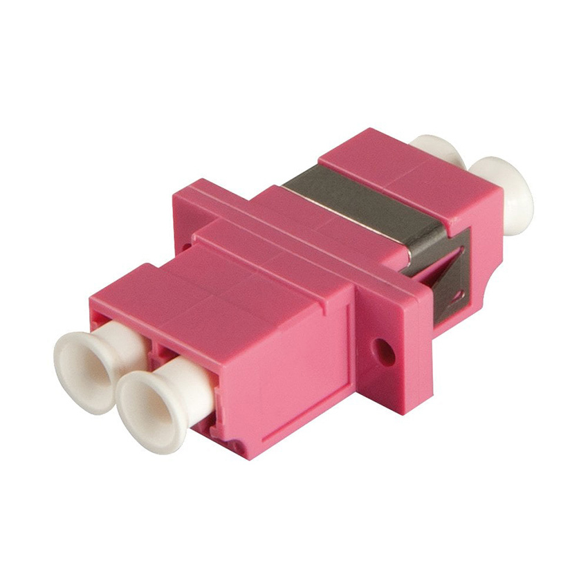 Lindy 70459 Fiber Optic Coupler LC to LC, Multi-Mode