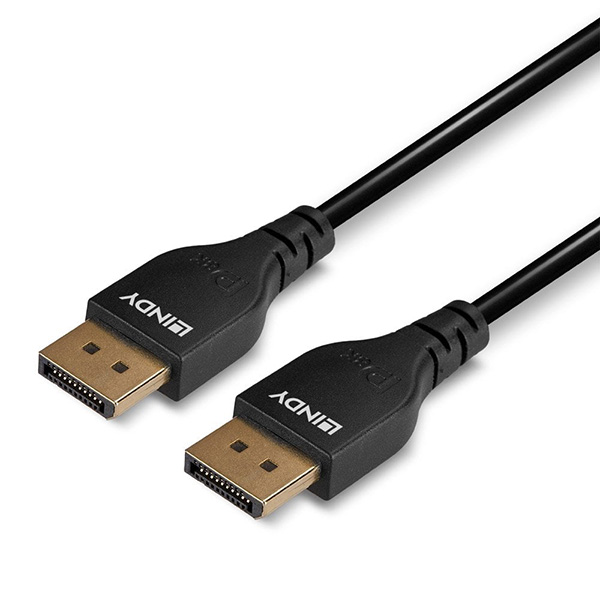 Lindy Slim DisplayPort 1.4 Cable