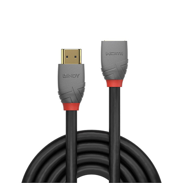 Lindy High Speed HDMI Extension Cable, Anthra Line