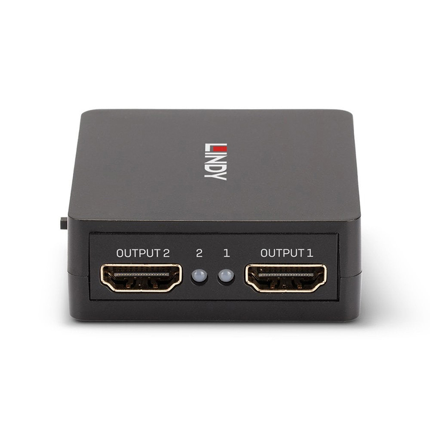 Lindy 38358 2 Port HDMI 18G Splitter, Compact