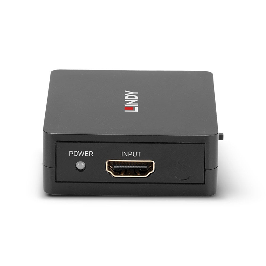 Lindy 38358 2 Port HDMI 18G Splitter, Compact