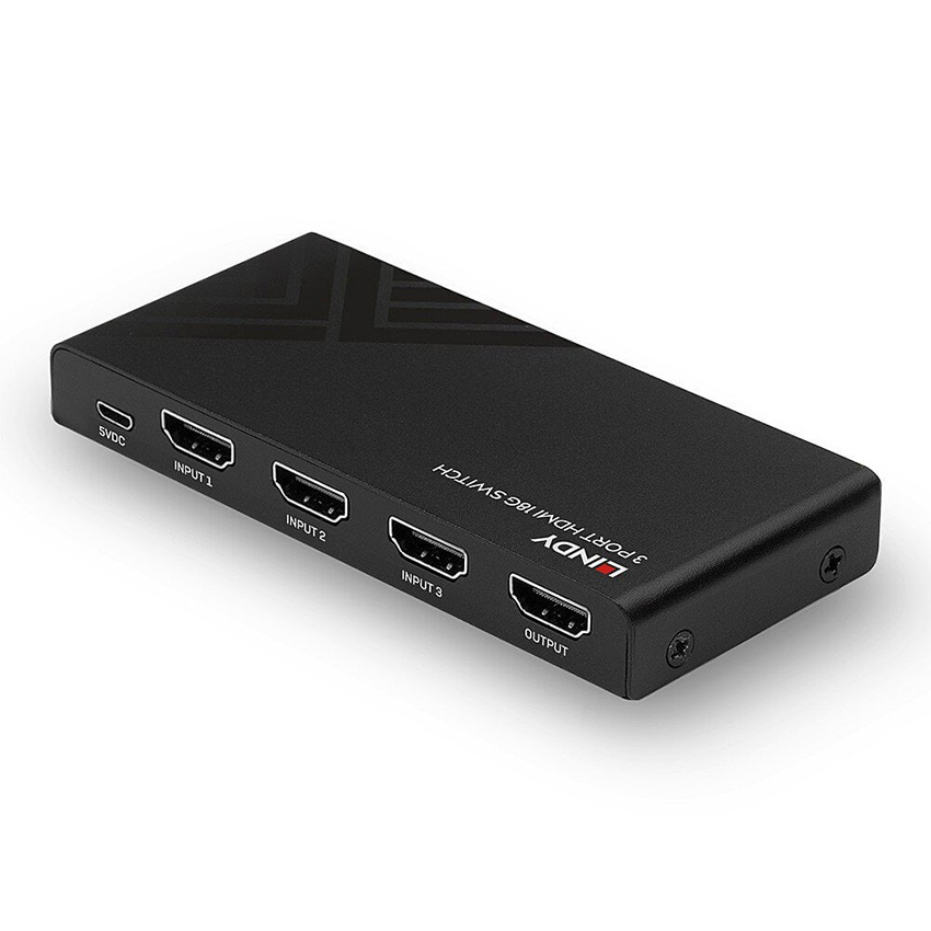 Lindy 38232 3 Port HDMI 18G Switch