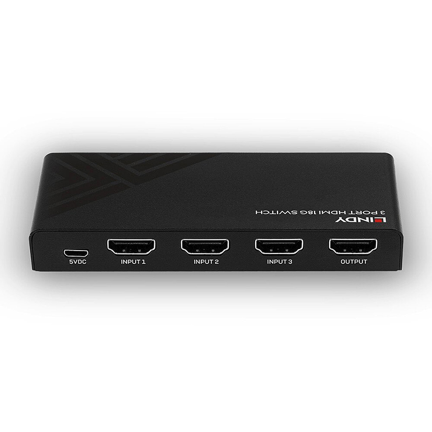 Lindy 38232 3 Port HDMI 18G Switch