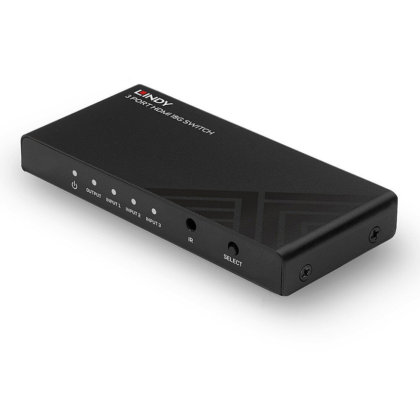 Lindy 38232 3 Port HDMI 18G Switch
