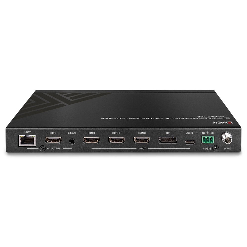 Lindy 38338 5 Port Seamless Presentation Switch HDBaseT Extender - Transmitter