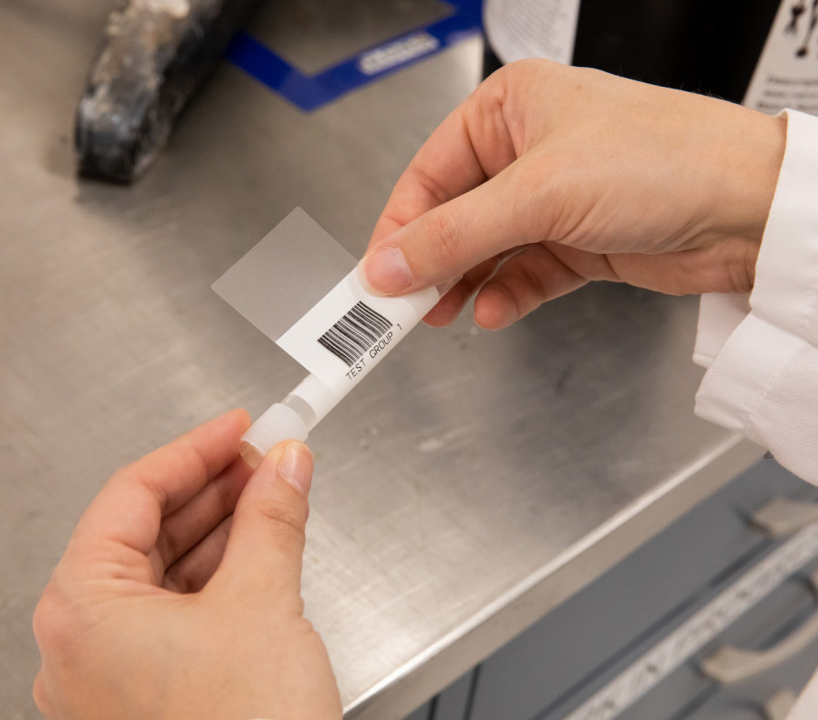 Brady B-461 Self-laminating Polyester Cryogenic Laboratory Labels - BMP51, BMP53