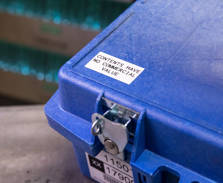 Brady B-351 Destructible Vinyl Tamper-Resistant Labels