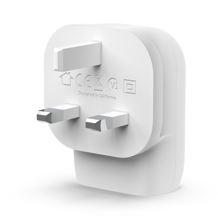 Belkin WCA005myWH BOOST CHARGE 30W PD PPS USB-C WALL CHARGER, WHT