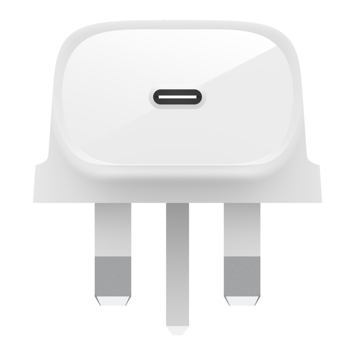 Belkin WCA005myWH BOOST CHARGE 30W PD PPS USB-C WALL CHARGER, WHT