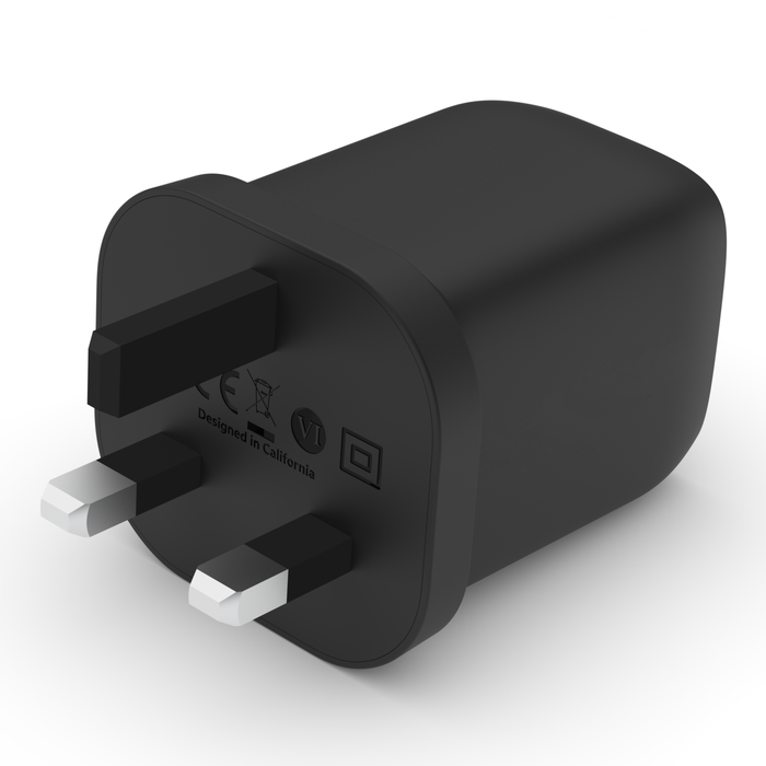 Belkin WCH013myBK BOOST CHARGE 65W PD PPS Dual USB-C GaN Charger Black - Universal