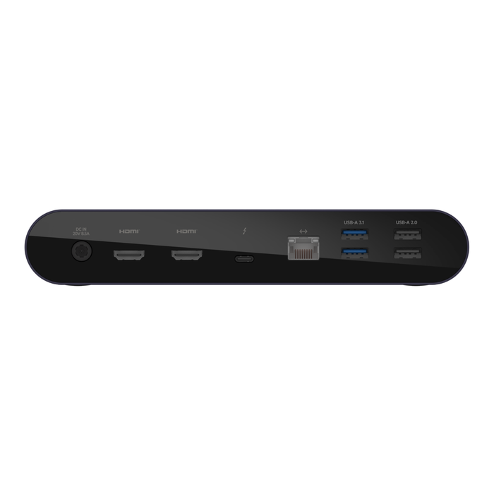Belkin INC006vfSGY Thunderbolt 4 Pro Dock, Triple display support at 8K, Thunderbolt 4, 