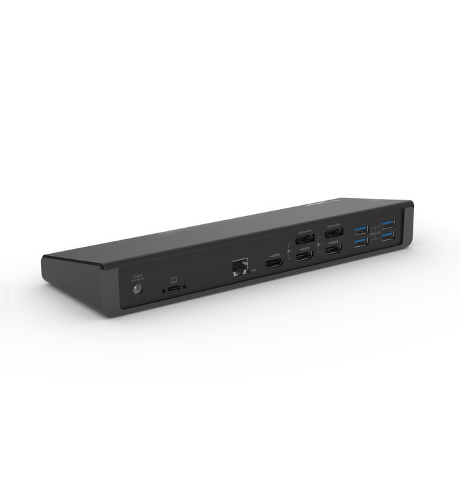 Belkin INC007vfBK USB C Display Link Dock, Triple display support up to 4K, 