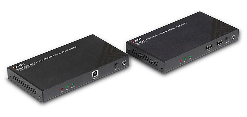 Lindy 38343 100m Cat.6 HDMI 4K60, Audio, IR & RS-232 HDBaseT KVM Extender