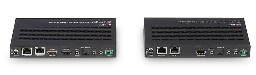 Lindy 38344 100m Cat.6A HDMI 4K60, Audio, IR & RS-232 HDBaseT 3.0 KVM Extender