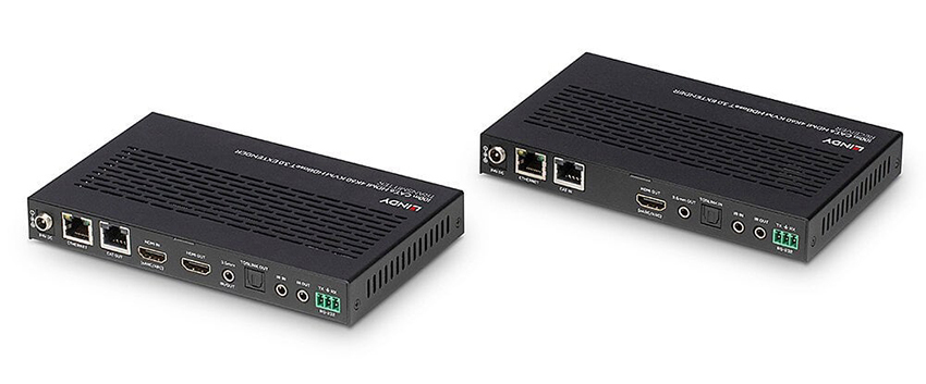 Lindy 38344 100m Cat.6A HDMI 4K60, Audio, IR & RS-232 HDBaseT 3.0 KVM Extender