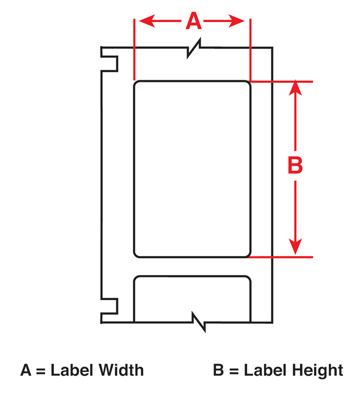 Brady B-7425 M61-2-7425 Polypropylene Labels 50.80 x 6.35mm