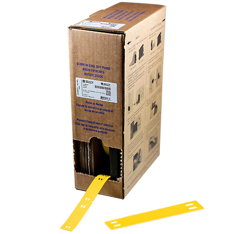 Brady B-7598 Polyester Tags Bulk 25mm (w) x 75mm (h)