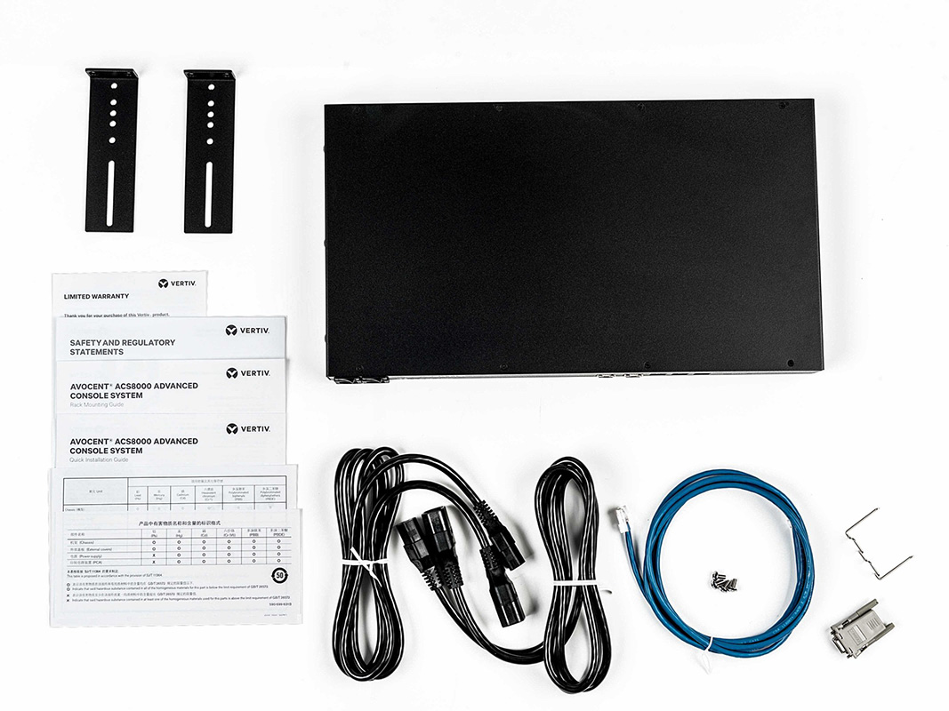 Vertiv Avocent ACS8016MDAC-404 16-Port ACS 8000 Console System