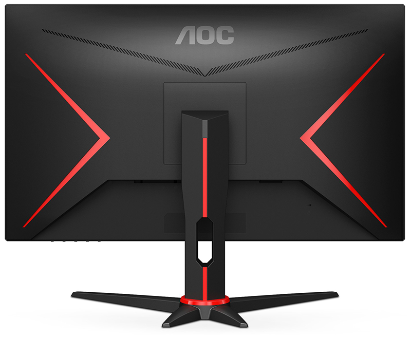 AOC G2 Q27G2E/BK 27in Quad HD Monitor 2560 x 1440 pixels Black, Red