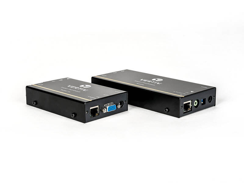 Vertiv Avocent LV3010P-201 Single VGA KVM Extender Transmitter & Receiver