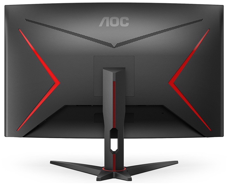 AOC G2 CQ32G2SE/BK 31.5in 2K Ultra HD Curved LED Display 2560 X 1440 Pixels Black, Red