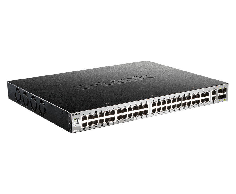 D-Link DGS-3130-54PS/B 48 PoE ports Layer 3 Stackable Managed Gigabit Switch