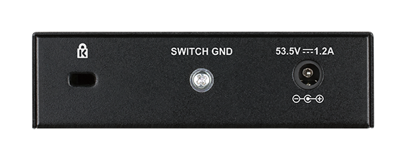 D-Link DGS-1005P/B 5-Port Desktop Gigabit PoE+ Switch