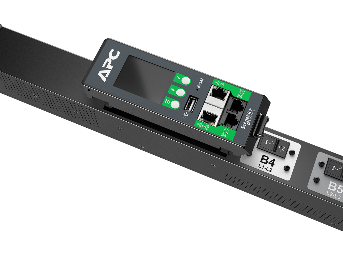 APC APDU10250ME NetShelter Advanced Metered 3Phase 42 Outlets IEC309 Rack PDU