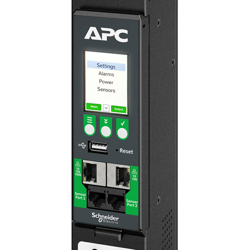 APC APDU10250ME NetShelter Advanced Metered 3Phase 42 Outlets IEC309 Rack PDU