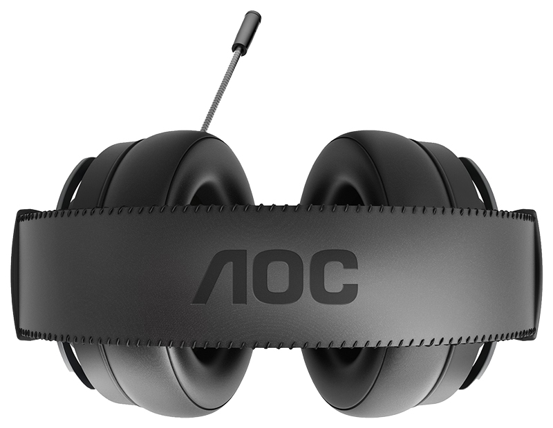 AOC GH200 Gaming Headphones/Headset Wired Black