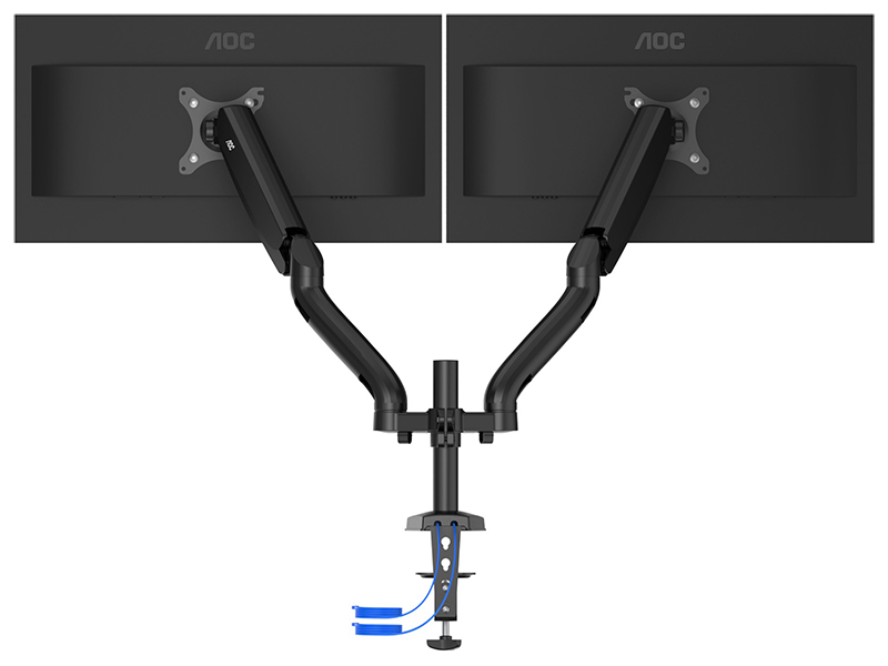 AOC AD110DX 32in Monitor Mount/Stand Black - Desk