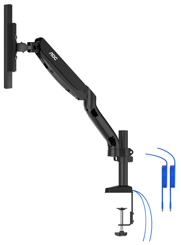 AOC AD110DX 32in Monitor Mount/Stand Black - Desk