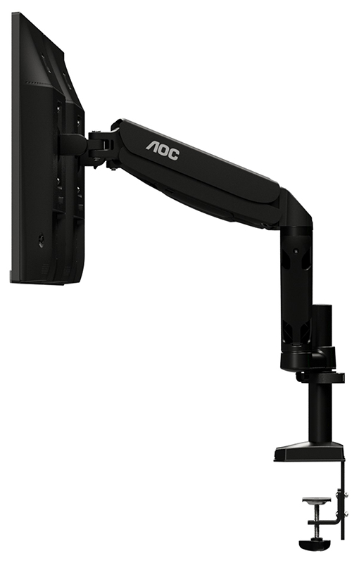 AOC AD110D0 32in Monitor Dual Arm Desk Mount Black