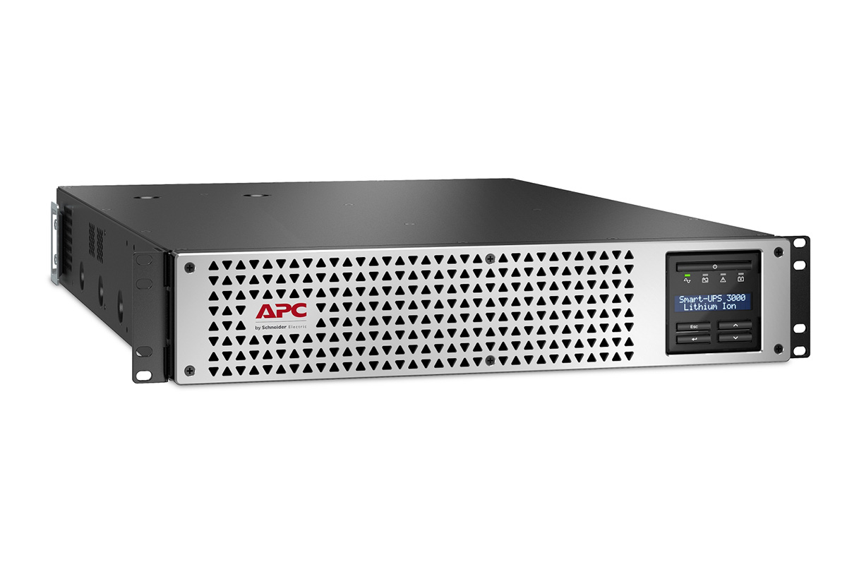 APC SMTL3000RMI2UC Line Interactive 3000VA Lithium-ion Rack 2U 230V Smart-UPS