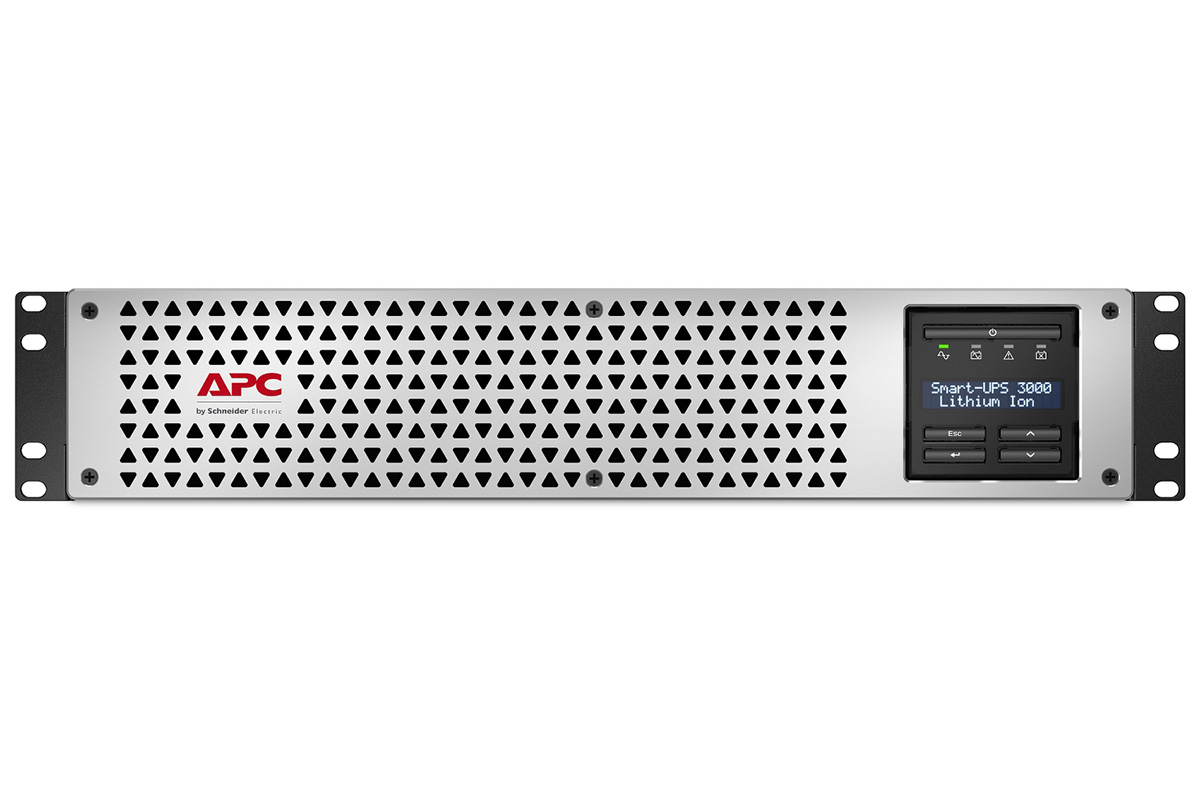 APC SMTL3000RMI2UC Line Interactive 3000VA Lithium-ion Rack 2U 230V Smart-UPS
