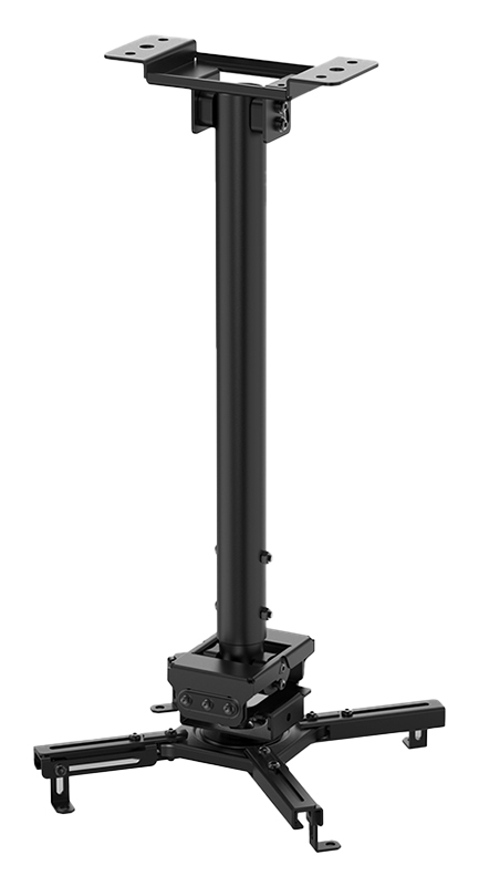 Neomounts CL25-540BL1 Height AdjusTable Universal Projector Ceiling Mount - Black