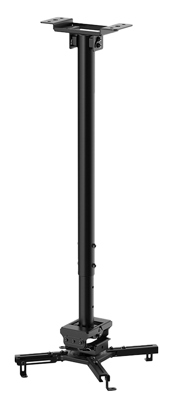 Neomounts CL25-550BL1 Height AdjusTable Universal Projector Ceiling Mount - Black