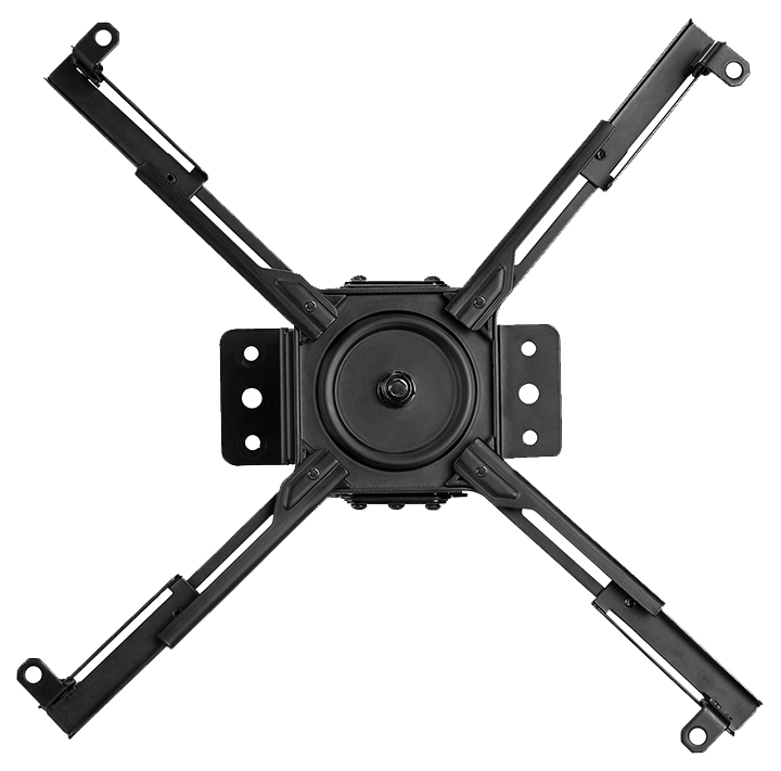 Neomounts CL25-550BL1 Height AdjusTable Universal Projector Ceiling Mount - Black
