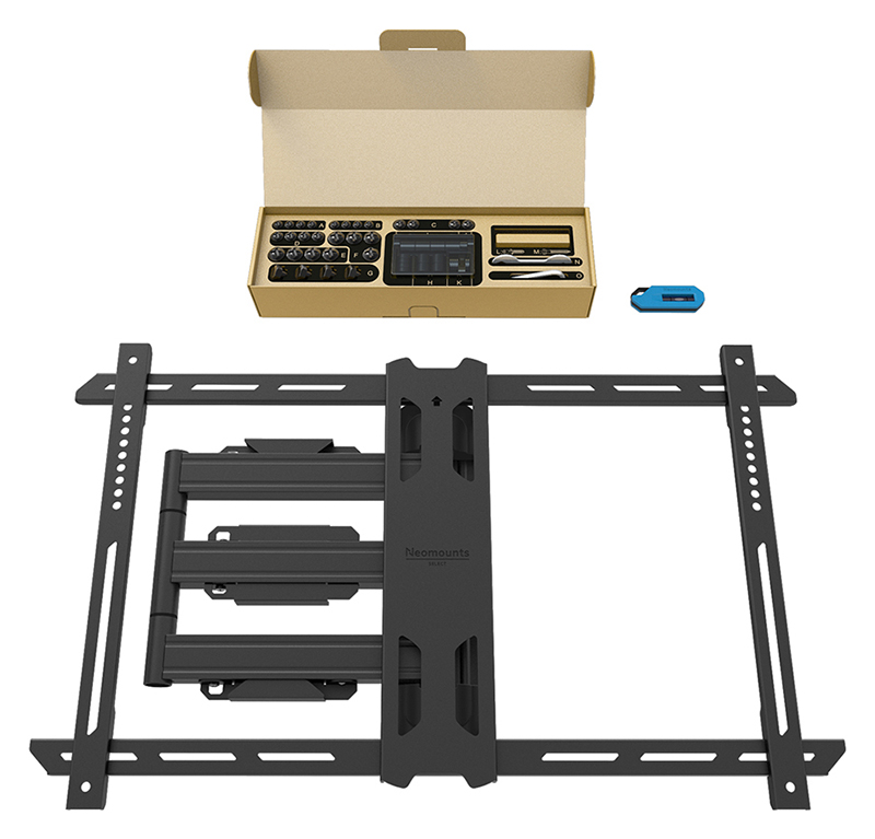 Neomounts WL40S-850BL16 Full Motion Wall Mount - Black