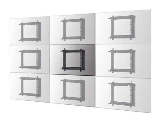 Neomounts WL95-800BL1 Push to Pop Out Video Wall Mount - Black